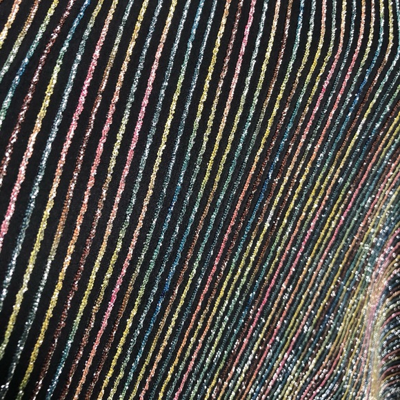 NWT Jill Jill Stuart Metallic Halter Gown - Picture 3 of 6